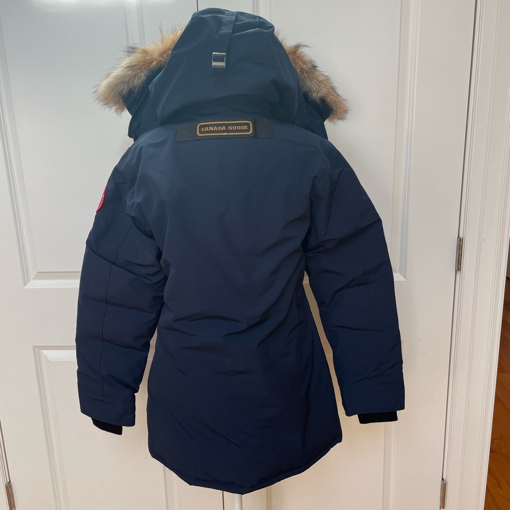 Langford Coyote Fur-Trim Down Parka from Canada Goose - Picture 9 of 15